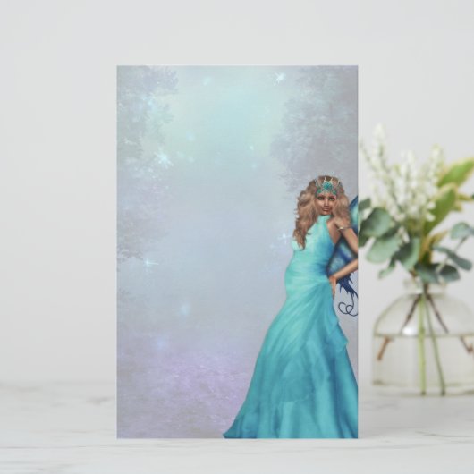 Feenhaftes Mutterschafts-Briefpapier Briefpapier (Stehend Vorderseite)