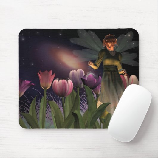 Feenhaftes Nachtmagie mousepad (Mit Mouse)