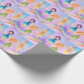 Feenhaftes Packpapier (Ecke)
