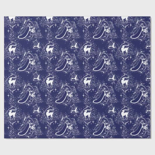 Feenhaftes toile Packpapier des (Flach)