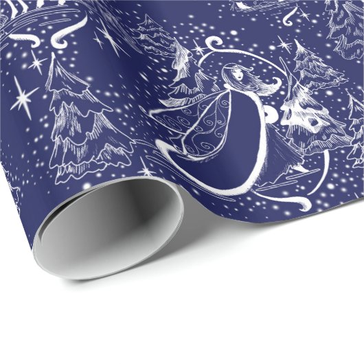 Feenhaftes toile Packpapier des (Rolleneckpunkt)