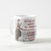 Feenhaftes volleres - erzielen Sie das Gipfel - Kaffeetasse (Vorderseite Links)