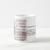 Feenhaftes volleres - erzielen Sie das Gipfel - Kaffeetasse (Mittel)