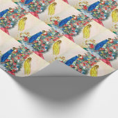 Feenhaftes Weihnachtspapier Geschenkpapier (Ecke)