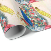 Feenhaftes Weihnachtspapier Geschenkpapier (Rolleneckpunkt)