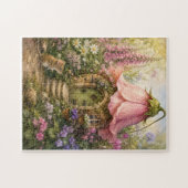 Feenhaus der Blüten Puzzle (Horizontal)