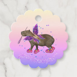 Feenkapybara-Magie Geschenkanhänger