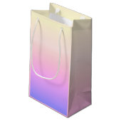 Feenkapybara-Magie Kleine Geschenktüte (Rückseite Schrägansicht)