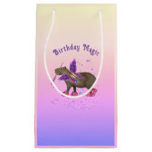 Feenkapybara-Magie Kleine Geschenktüte (Vorderseite)