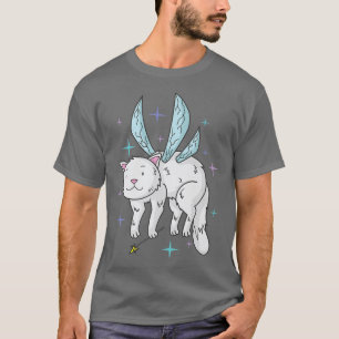 Feenkatze mit Flügeln und Feen Ohr T-Shirt