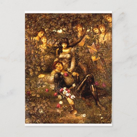 Feenklammer-Art-10 Postkarte (Vorderseite)