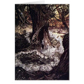 Feenkönigin und Feen im Wald (Vorne)