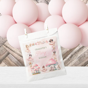Feenpilzhaus Rosa Geburtstag Geschenktütchen