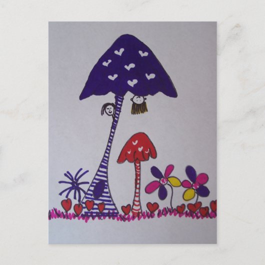 Feenplatz Postkarte (Vorderseite)