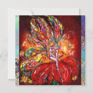 FEENROTER  gelb  grün blau Ankündigung