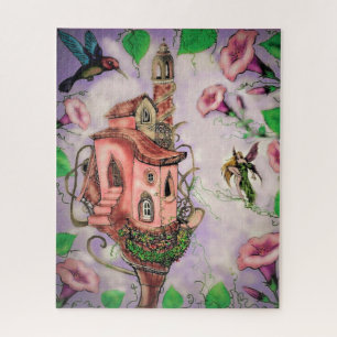 Feenschloss mit Kolibri Puzzle