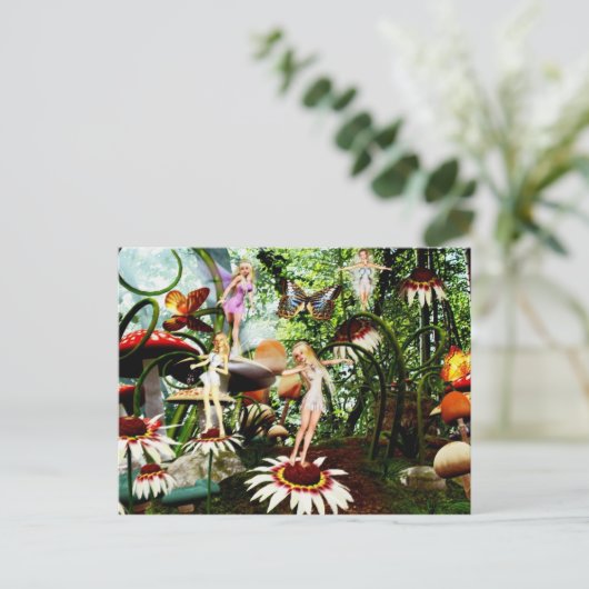 Feenspiel 2 Postkarte (Stehend Vorderseite)