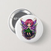 Feentraum Button (Vorne & Hinten)