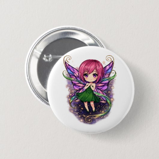 Feentraum Button (Vorne & Hinten)