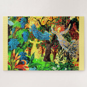 Feenvolk im Wald Puzzle