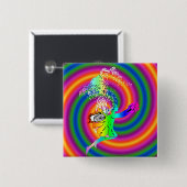 Feenwirbel Button (Vorne & Hinten)