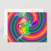 Feenwirbel Postkarte (Vorne/Hinten)