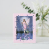 Feenwünsche Postkarte (Stehend Vorderseite)