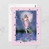 Feenwünsche Postkarte (Vorne/Hinten)