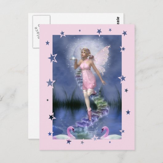 Feenwünsche Postkarte (Vorne/Hinten)