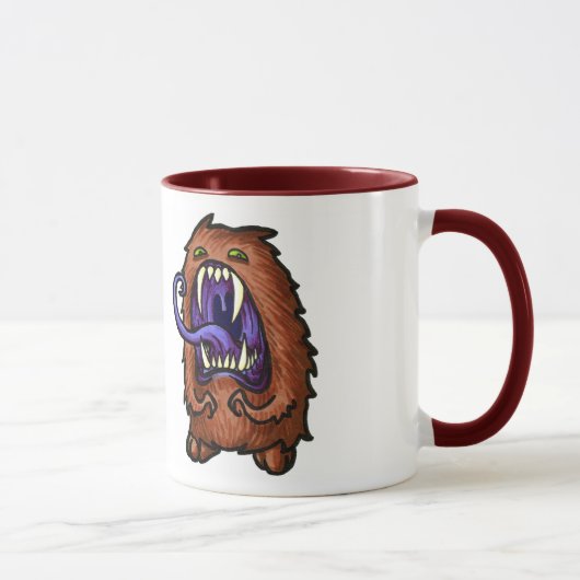 Feeping Geschöpf-Tasse - Yawnster Monster Tasse (Rechts)