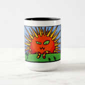 Feeping Geschöpfe - Feep o die Morgen-Tasse - Sun Tasse (Zentrum)