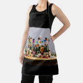 Feestende fubby's de van een feestje houden, gefel schürze (InSitu)