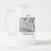 Feet Mattglas Bierglas (Links)