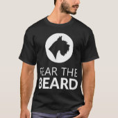 Feet the Beard Funny Schnauzer Lover T Shirt Gesch (Vorderseite)