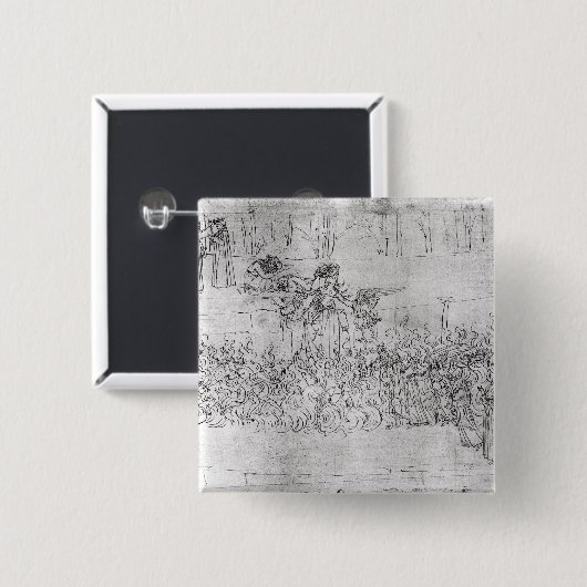 Fegefeuer, "von der göttlichen Komödie" durch Button (Vorne & Hinten)