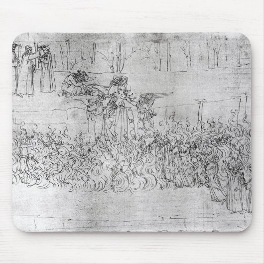 Fegefeuer, "von der göttlichen Komödie" durch Mousepad (Vorne)