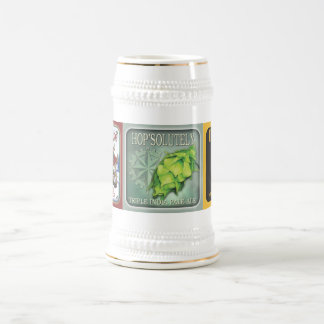 Fegleys Gebräu bearbeitet Stein Bierglas