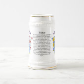 Feher, der Ursprung, Bedeutung und das Wappen Bierglas (Mittel)