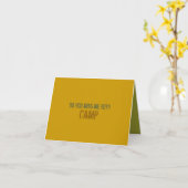 Fehle ich dir schon?! Lager Notecard Karte (Gelbe Blume)