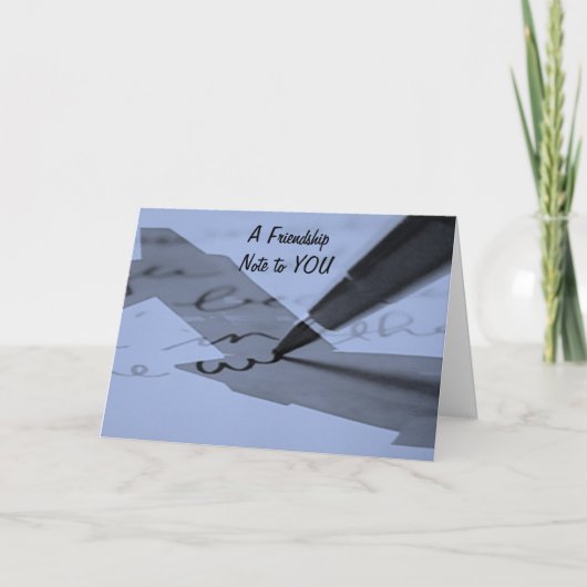 **FEHLEN SIE** & IMMER *DENKEN SIE* KARTE (Vorderseite)