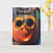 FEHLEN SIE ***LIEBE SIE** GLÜCKLICH BIRTHTAG KARTE (Gelbe Blume)