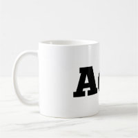Fehlen Wachs-/"AoW" Logo Kaffee-Tasse