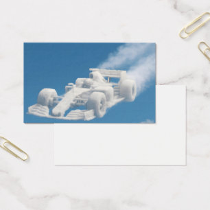 Fehlende Autowolke Profil Geschäftskarte