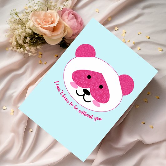 Fehlende Rosa-Panda-Karte Karte