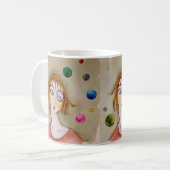 "Fehlende Stücke" Kaffeetasse (Vorderseite Links)