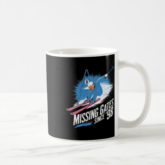 Fehlende Tore seit 98 Alpinski Kaffeetasse (Rechts)