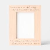 Fehlender jenseits der Messwertwahrheit Geätzte Rahmen (Vorderseite)