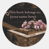 Fehlendes Datum Runder Aufkleber (Vorderseite)