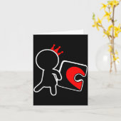 Fehlendes Ece Herz Puzzle Paar passend Valentinsta Karte (Gelbe Blume)