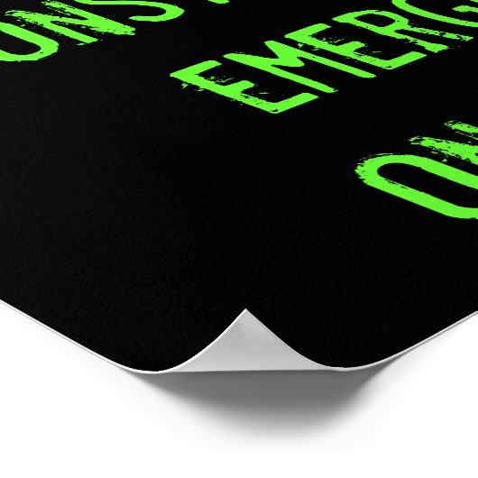 Fehlendes Planungspaket Poster (Ecke)